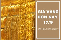 Giá vàng hôm nay 17/9: Vàng SJC giao dịch quanh ngưỡng 68,8 triệu đồng/lượng tuần qua