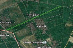 Đường sẽ mở ở xã Quảng Lãng, huyện Ân Thi, tỉnh Hưng Yên