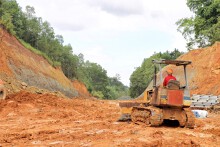Tiến độ tuyến đường tránh TP Cao Bằng 222 tỷ đồng