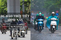Dự báo thời tiết hôm nay 18/9/2023: Hà Nội ngày nắng, Đà Nẵng có nơi mưa vừa, TP HCM chiều tối mưa to
