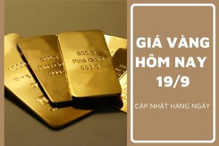 Giá vàng hôm nay 19/9: Vàng SJC ghi nhận mức tăng cao nhất 150.000 đồng/lượng