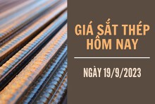 Giá sắt thép xây dựng hôm nay 19/9: Tiếp đà tăng lên mức 3.861 nhân dân tệ/tấn