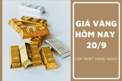 Giá vàng hôm nay 20/9: Tăng 50.000 đồng/lượng, chạm mốc 69,4 triệu đồng/lượng