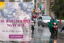 Dự báo thời tiết ngày mai 4/9/2023: Hà Nội, Đà Nẵng ngày nắng, đêm không mưa, TP HCM nhiều nơi có mưa vừa