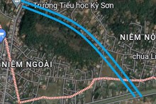 Đường sẽ mở ở xã Kỳ Sơn, huyện Thủy Nguyên, TP Hải Phòng