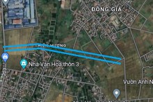 Đường sẽ mở ở xã Thiên Hương, huyện Thủy Nguyên, TP Hải Phòng