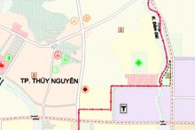 Bản đồ quy hoạch giao thông xã Thủy Đường, huyện Thủy Nguyên, Hải Phòng đến năm 2040, tầm nhìn đến năm 2050