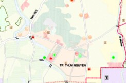 Bản đồ quy hoạch sử dụng đất xã Thủy Sơn, huyện Thủy Nguyên, TP Hải Phòng đến năm 2040, tầm nhìn đến năm 2050
