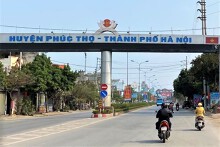 Hà Nội duyệt chỉ giới đường vành đai thị trấn Phúc Thọ