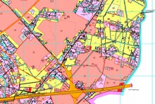 Bản đồ quy hoạch giao thông xã Bãi Sậy, huyện Ân Thi, tỉnh Hưng Yên giai đoạn 2021 - 2030