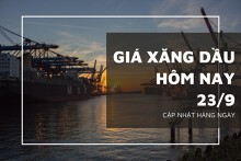 Giá xăng dầu hôm nay 23/9: Biến động trái chiều trước lo ngại về nguồn cung