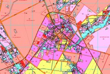 Bản đồ quy hoạch giao thông thị trấn Ân Thi, huyện Ân Thi, tỉnh Hưng Yên giai đoạn 2021 - 2030