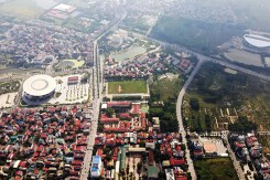 Cận cảnh khu đất quy hoạch xây trung tâm hành chính huyện Đông Anh, Hà Nội