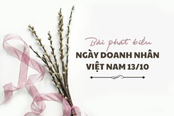 Top 5 bài phát biểu nhân Ngày Doanh nhân Việt Nam 13/10 hay nhất