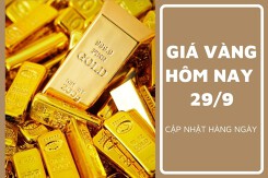 Giá vàng hôm nay 29/9: Giảm không quá 150.000 đồng/lượng, quanh mốc 68,8 triệu đồng/lượng