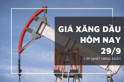 Giá xăng dầu hôm nay 29/9: Tokyo nhích nhẹ, WTI và Brent lao dốc