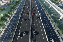 Bắc Ninh sắp đấu 6 gói thầu dự án đường song hành vành đai 4 gần 2.700 tỷ đồng