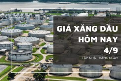 Giá xăng dầu hôm nay 4/9: Leo dốc hơn 2% vào sáng đầu tuần