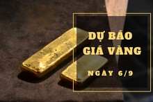 Dự báo giá vàng 6/9: Khả năng sẽ giảm theo thị trường thế giới?