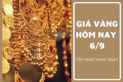 Giá vàng hôm nay 6/9: Ổn định, giao dịch chạm mốc 68,4 triệu đồng/lượng