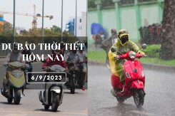 Dự báo thời tiết hôm nay 6/9/2023: Hà Nội nắng nóng, Đà Nẵng chiều có mưa to, TP HCM mưa về chiều và tối