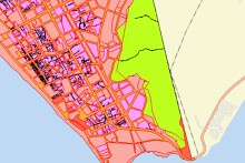 Bản đồ quy hoạch giao thông thị trấn Long Hải, huyện Long Điền, tỉnh Bà Rịa - Vũng Tàu thời kỳ 2021 - 2030