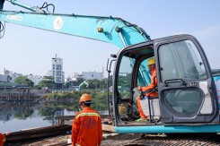 Bàn giao mặt bằng gói thầu cuối cùng dự án kênh Tham Lương - Bến Cát