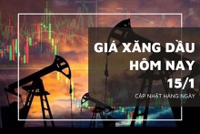 Giá xăng dầu hôm nay 15/1: Giảm nhẹ vào sáng đầu tuần