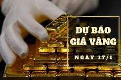 Dự báo giá vàng 17/1: Có thể giảm vào đầu phiên?