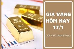 Giá vàng hôm nay 17/1: Vàng SJC đồng loạt giảm từ 200.000 đồng/lượng đến 500.000 đồng/lượng