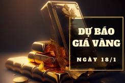 Dự báo giá vàng 18/1: Tiếp tục đi xuống theo đà thế giới?