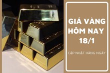Giá vàng hôm nay 18/1: Vàng SJC giảm tại nhiều cửa hàng, mức giảm cao nhất 200.000 đồng/lượng