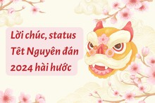 Top 20 lời chúc, status Tết Nguyên đán 2024 hài hước cho bạn bè, người yêu