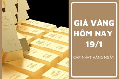 Giá vàng hôm nay 19/1: Vàng SJC tăng cao nhất 500.000 đồng/lượng ở chiều bán ra