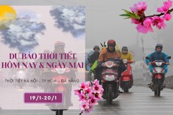 Dự báo thời tiết hôm nay và ngày mai 20/1: Hà Nội ngày nắng đêm rét, Đà Nẵng trời lạnh, TP HCM vẫn nhiều nắng