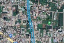 Đường sẽ mở ở xã Đức Hòa Hạ, huyện Đức Hòa, tỉnh Long An