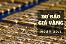 Dự báo giá vàng 20/1: Duy trì đà tăng vào cuối tuần?