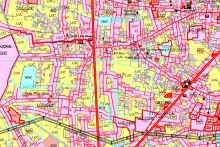 Bản đồ quy hoạch sử dụng đất xã Mỹ Hạnh Nam, huyện Đức Hòa, tỉnh Long An thời kỳ 2021 - 2030