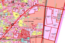 Bản đồ quy hoạch giao thông xã Mỹ Hạnh Nam, huyện Đức Hòa, tỉnh Long An thời kỳ 2021 - 2030