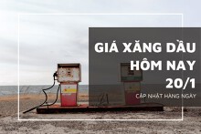 Giá xăng dầu hôm nay 20/1: Tiếp tục biến động không đồng nhất