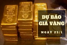 Dự báo giá vàng 23/1: Sẽ tiếp tục lao dốc?