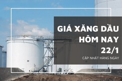 Giá xăng dầu hôm nay 22/1: Biến động trái chiều