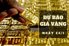 Dự báo giá vàng 24/1: Tăng theo đà thế giới?