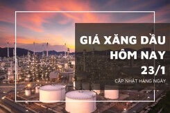 Giá xăng dầu hôm nay 23/1: Tăng gần 2% do gián đoạn nguồn cung ở Nga và Mỹ