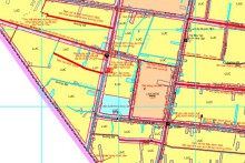 Bản đồ quy hoạch giao thông xã Hậu Thạnh Đông, huyện Tân Thạnh, tỉnh Long An thời kỳ 2021 - 2030