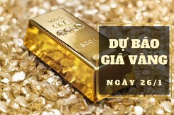 Dự báo giá vàng 26/1: Khả năng sẽ tiếp tục giảm?