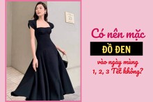 Có nên mặc đồ đen vào ngày mùng 1, 2, 3 Tết không?