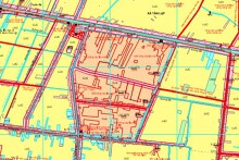 Bản đồ quy hoạch giao thông xã Tân Lập, huyện Tân Thạnh, tỉnh Long An thời kỳ 2021 - 2030
