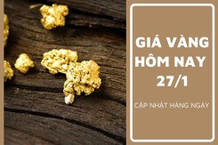 Giá vàng hôm nay 27/1: Ổn định vào cuối tuần