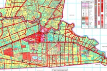 Bản đồ quy hoạch giao thông huyện Thạnh Hóa, tỉnh Long An thời kỳ 2021 - 2030